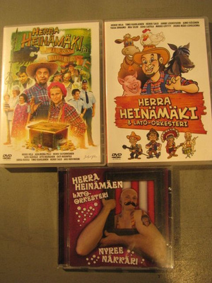 HERRA HEINÄMÄKI & LATO-ORKESTERI  ja LEIJONATUULIVIIRI + CD