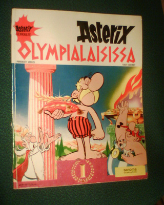 ASTERIX OLYMPIALAISISSA ( 1 p. 1970 ) Sis.p o s t i k u l u