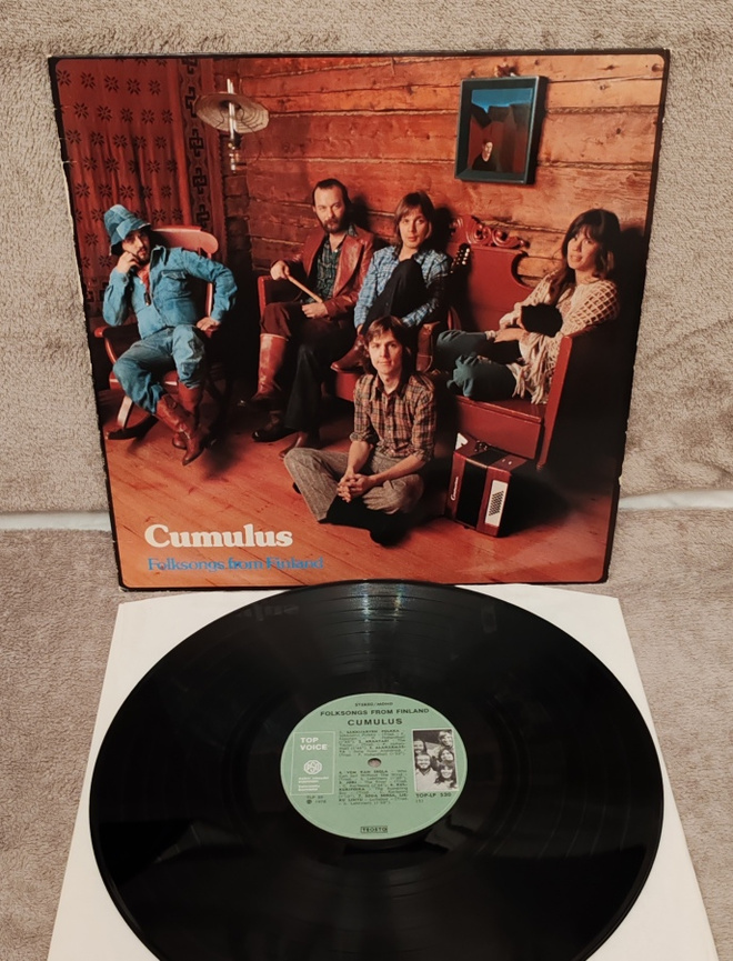 Cumulus Folksongs From Finland lp