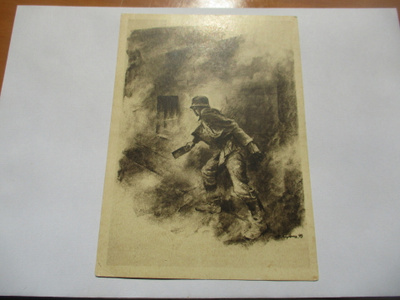Lipus Kasapanos heitetään kp - 1942 Propaganda-Aseveljet