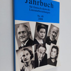 Jahrbuch fur finnisch-deutsche Literaturbeziehungen Nr. 40 - pikkukuva 1