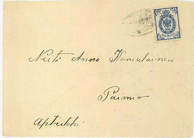 1903 laivankuvaleim kirje TURKU - PAIMIO