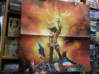 MANOWAR KINGS OF METAL LEVYN POSTERI