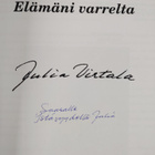 Julia Virtala : Elämäni varrelta (signeerattu, tekijän om... - pikkukuva 3