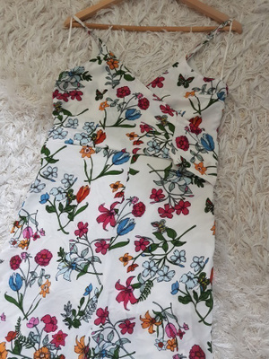 Bik Bok kukkakuosilliset Haalarit / Jumpsuit - koko XS