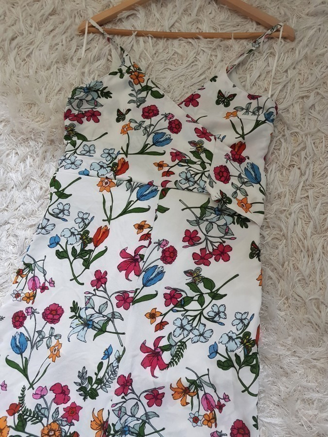 Bik Bok kukkakuosilliset Haalarit / Jumpsuit - koko XS