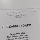 Cathy Ludlum ym. : One Candle Power - Seven Principles th... - pikkukuva 3