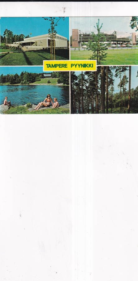 Tampere, Pyynikki, nelikuvakortti , b604