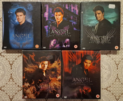ANGEL - kaudet 1, 2, 3, 4 ja 5 - DVD boxit  [KOKO SARJA]