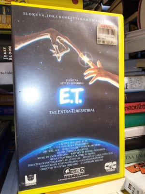 VHS E. T. -  THE EXTRA TERRESTRIAL ( SIS POSTIKULU  )