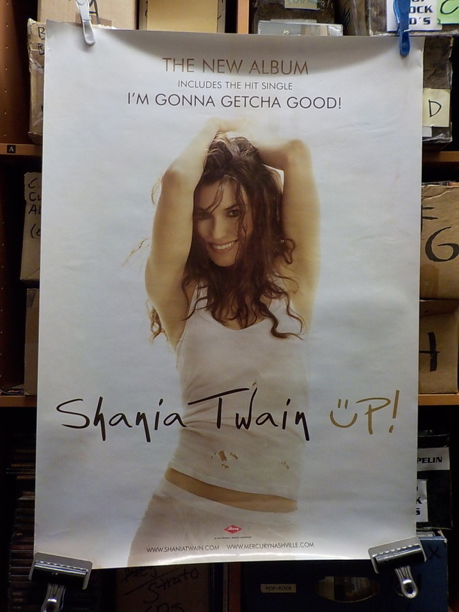 SHANIA TWAIN - UP! PROMOJULISTE