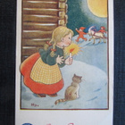 Glad Jul. Helga Sjöstetdt. Postikortti - pikkukuva 1