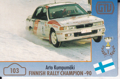 Arto Kumpumäki. GTV 103. e290