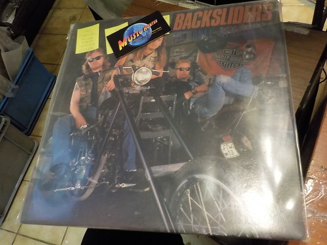 BACKSLIDERS - NATIONAL NIGHTMARE M-/M- PROMO misprint LP