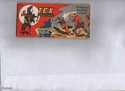 Tex Willer 5.vsk. 1957 / 23 Kuolema vierailee kylässä, K3