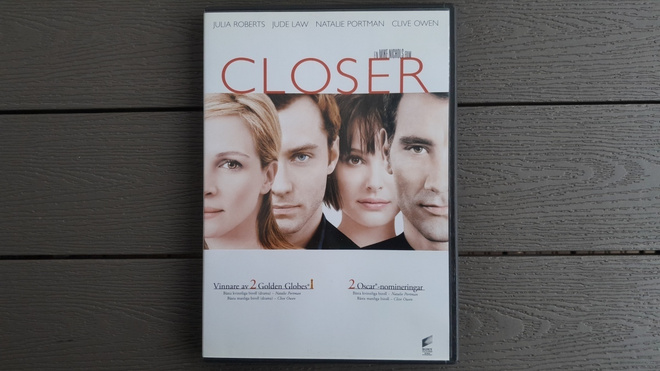 DVD: Closer / Iholla (Julia Roberts, Jude Law 2004)