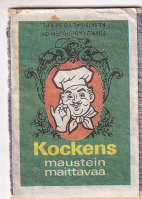 Kockens maustein maittavaa . s50