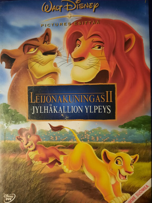 LEIJONAKUNINGAS 2 JYLHÄKALLION YLPEYS DVD