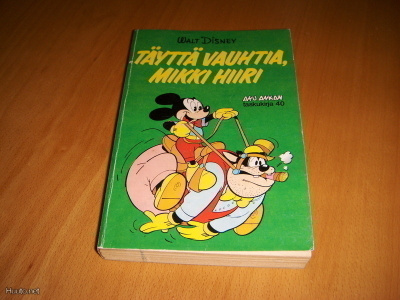 AA Taskukirja 40 - Täyttä vauhtia Mikki Hiiri 1.painos