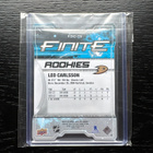 2023-24 Upper Deck SPx Finite Rookies#FDC75 Leo Carlsson 1/1 - pikkukuva 2