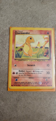 Charmander - Base set 1 (BS1) card