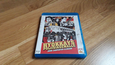 Hyökkäys poliisiasemalle Blu-ray Suomijulkaisu