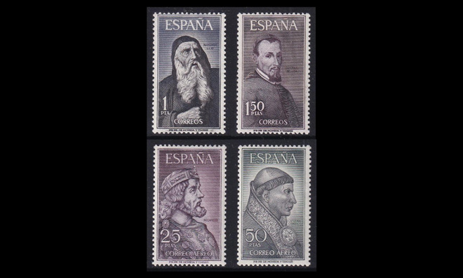 Espanja 1430-3 ** Merkkihenkilöitä (1963)