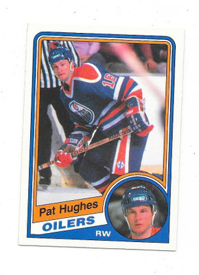 1984-85 OPC #245 Pat Hughes , Edmonton Oilers