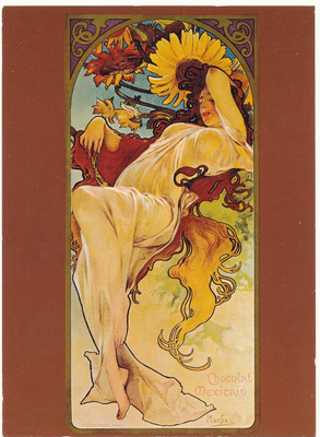Alphonse MUCHA - taidekortti