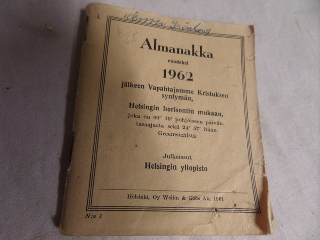 huuda syntymavuotesi almanakka 1962