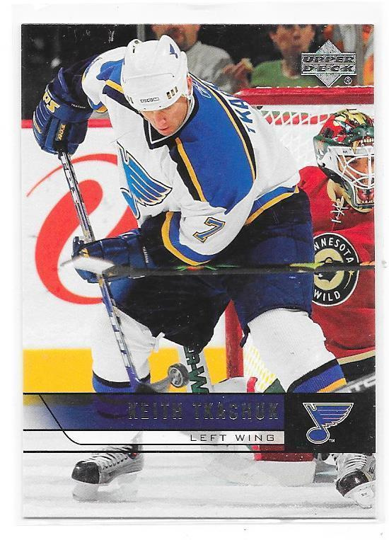 2006-07 Upper Deck #168 Keith Tkachuk St Louis Blues