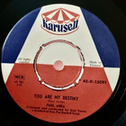 PAUL ANKA: Diana * You Are My Destiny**SUOMI 1959! - pikkukuva 2