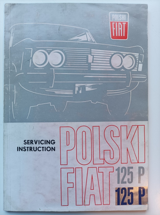 Polski Fiat servicing instruction
