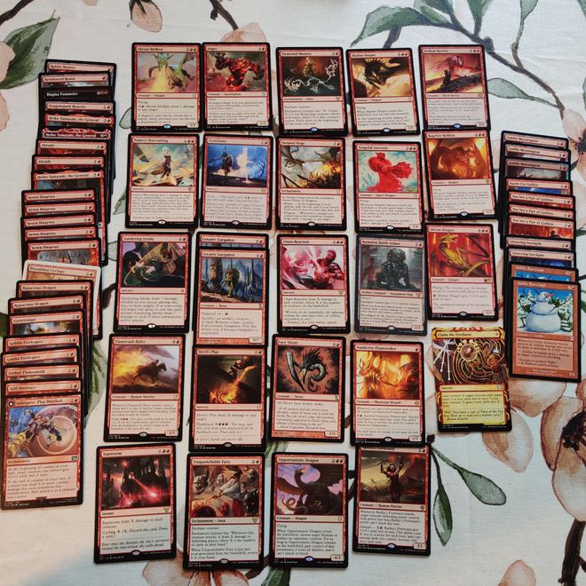 MTG punaisia kortteja 2