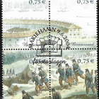 Åland 2004 ÅV 14 Bomarsund EP leima NELILÖ LaPe 236-239 - pikkukuva 1