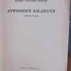 Harry Stephen Keeler: Atwoodien salaisuus. 296 s. - pikkukuva 4