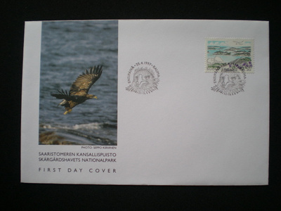 FDC Kansallispuistot 25.4.1997 - LaPe 1378