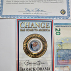 USA 1/2 dollar Barack Obama KOMEA - pikkukuva 1