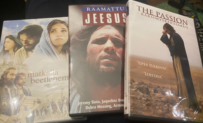 Kolme Jeesus-elokuvaa 3 x dvd