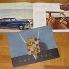1946 Cadillac PRESTIGE esite - KUIN UUSI - 36 sivua - pikkukuva 1