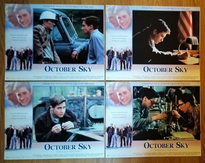 AULAKUVAT (8 kpl): OCTOBER SKY - Lokakuun taivas (1999)