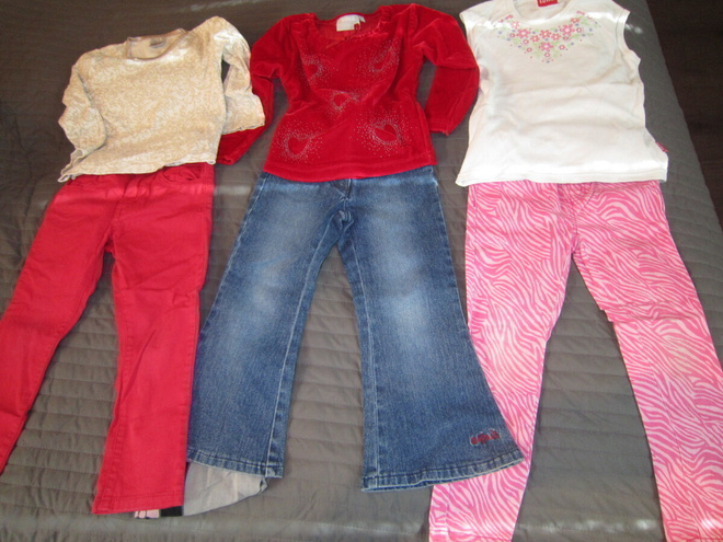 Iso vaatepaketti 98-110 Lindex,Lingon,Tutta,Esprit 15kpl