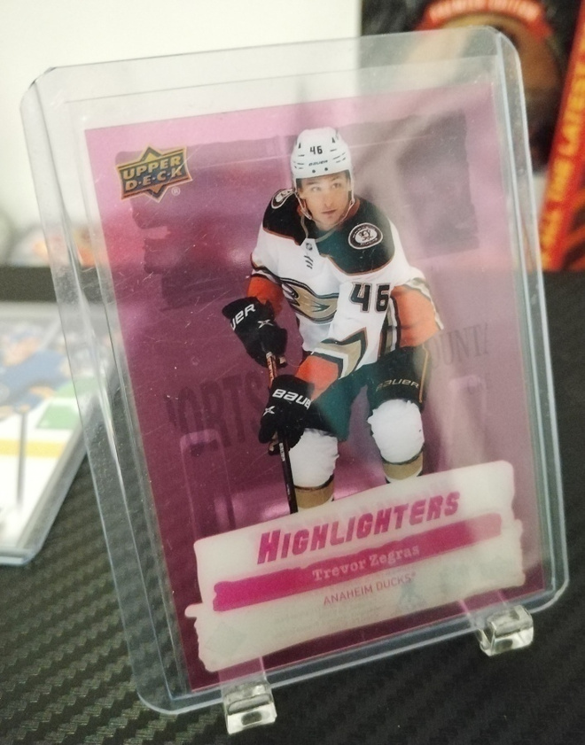 2022-23 UPPER DECK PINK HIGHLIGHTERS TREVOR ZEGRAS #HL-25
