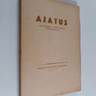 Ajatus : Filosofisen yhdistyksen vuosikirja 2 - pikkukuva 1