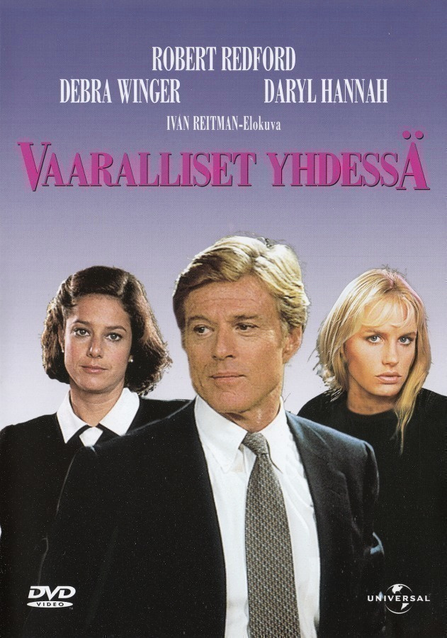 Ivan Reitman: VAARALLISET YHDESSÄ (1986) Robert Redford