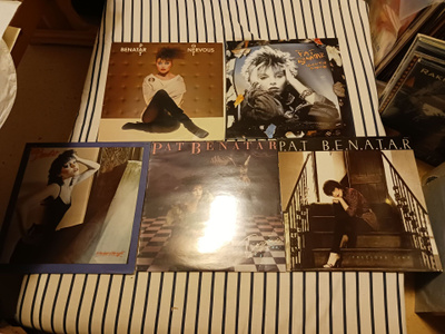Pat Benatar lp x 5 Pop Rock hienot kunnot