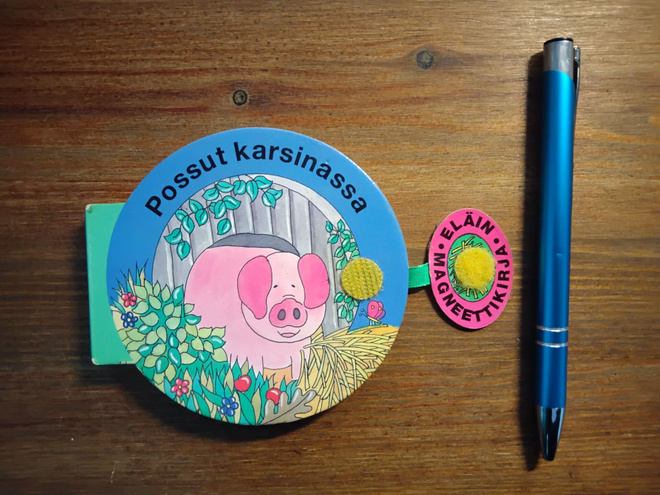 Possut karsinassa paksulehtinen kuvakirja