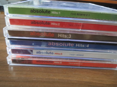 Absolute Hits # 1, 2, 3, 4, 5 & 6 6CD