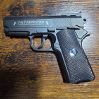 Colt 1911 Gold Cup -tyylinen 4,5mm CO2 ilmapistooli - pikkukuva 5
