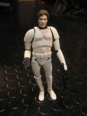 Star Wars - Han Solo in stormtrooper outfit - 24cm - 1995